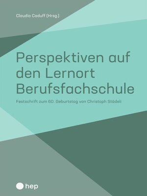 cover image of Perspektiven auf den Lernort Berufsfachschule (E-Book)